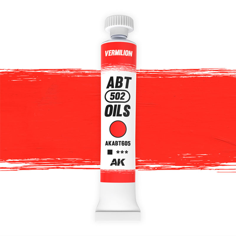 Abteilung 502 Modeling Oil Paint- Vermilion