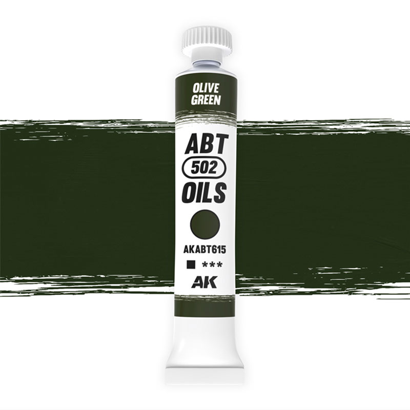 Abteilung 502 Modeling Oil Paint- Olive Green