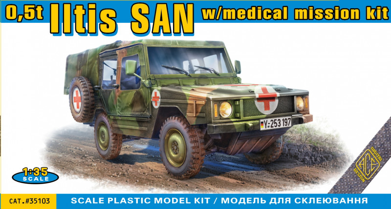 Iltis 0.5-Ton SAN Truck w/Medical Mission Kit