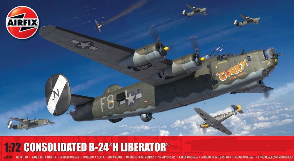 Airfix Consolidated B24H Liberator Bomber