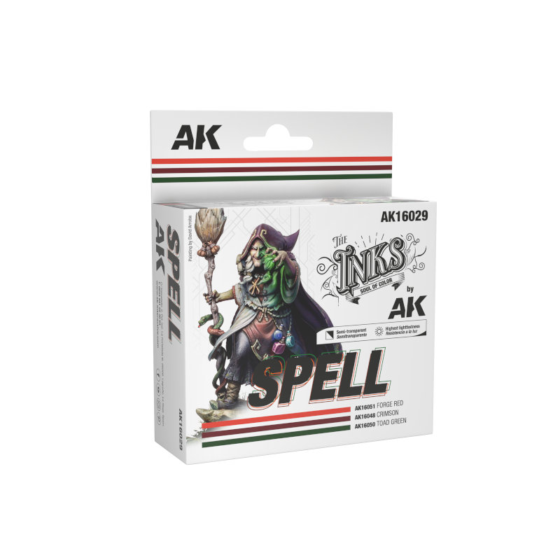 AK Interactive Acrylic Ink Set - Spell