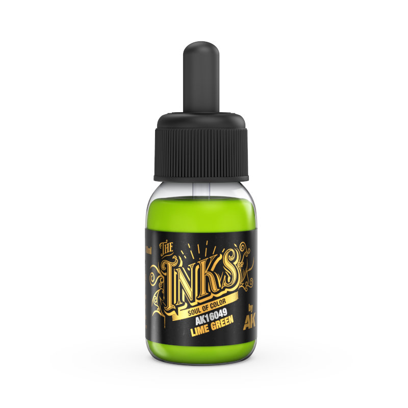 AK Interactive Inks - Lime Green 30ml