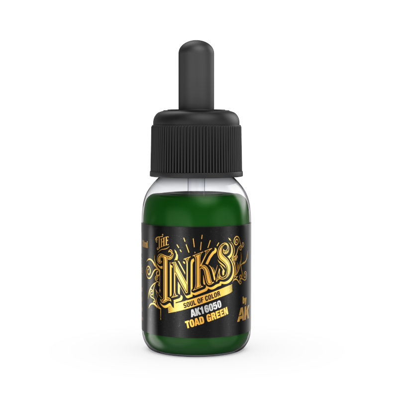 AK Interactive Inks - Toad Green 30ml