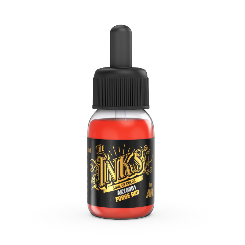 AK Interactive Inks - Forge Red 30ml