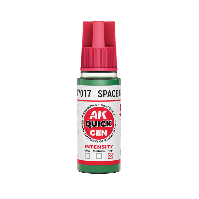 AK Interactive Space Green Quick Gen Paint