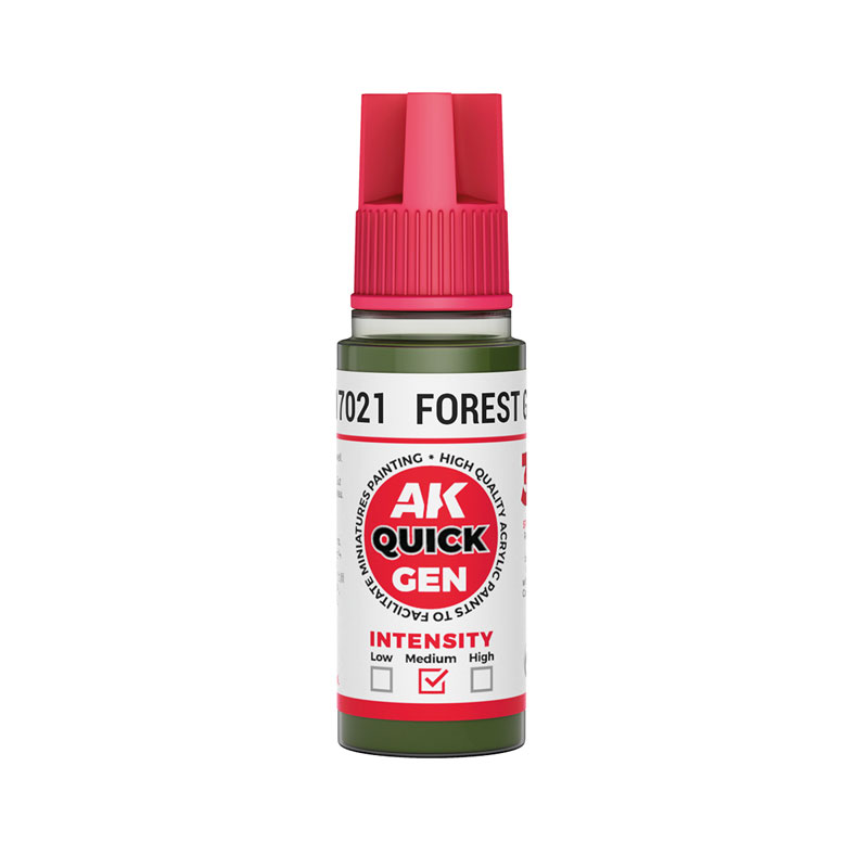 AK Interactive Forest Green Quick Gen Paint