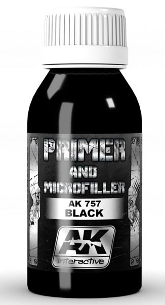 Michigan Toy Soldier Company : AK Interactive - Xtreme Metal Black Primer  and Microfiller 100ml
