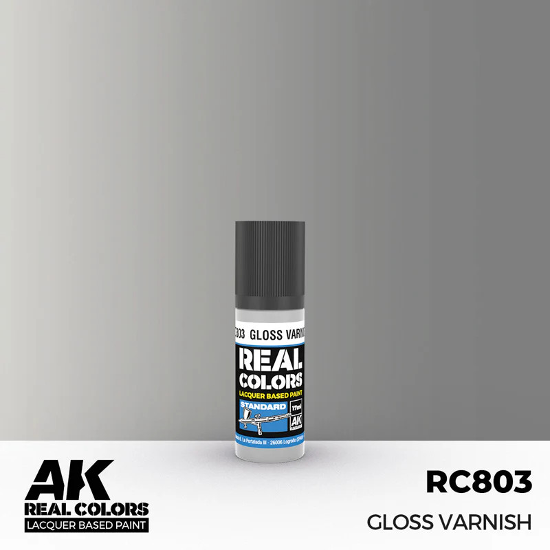 Real Colors Standard: Gloss Varnish Acrylic Lacquer Paint