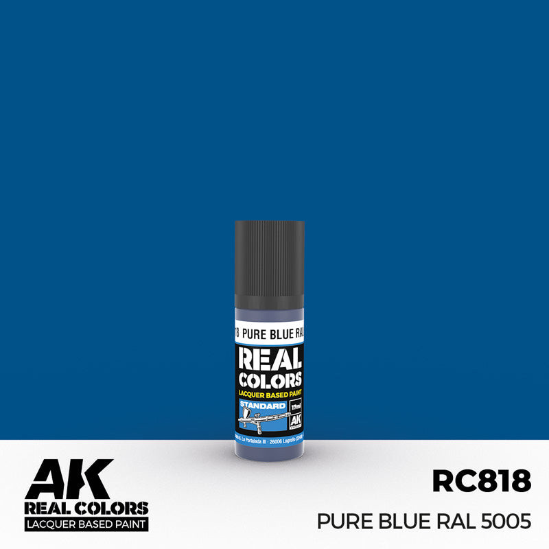 Real Colors Standard: Pure Blue Acrylic Lacquer Paint