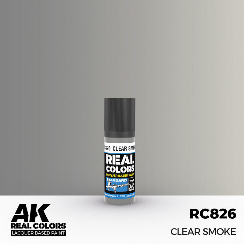 Real Colors Standard: Clear Smoke Acrylic Lacquer Paint