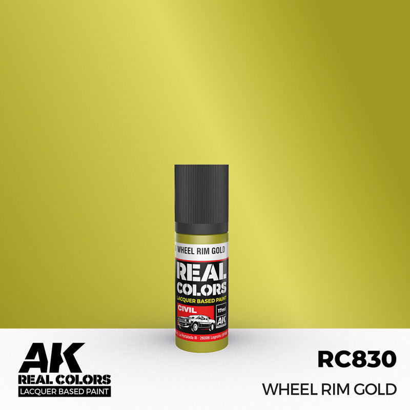 Real Colors Civil: Rim Gold Acrylic Lacquer Paint