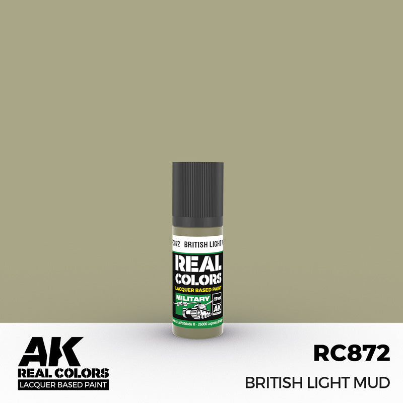 Real Colors Military: British Light Mud Acrylic Lacquer Paint