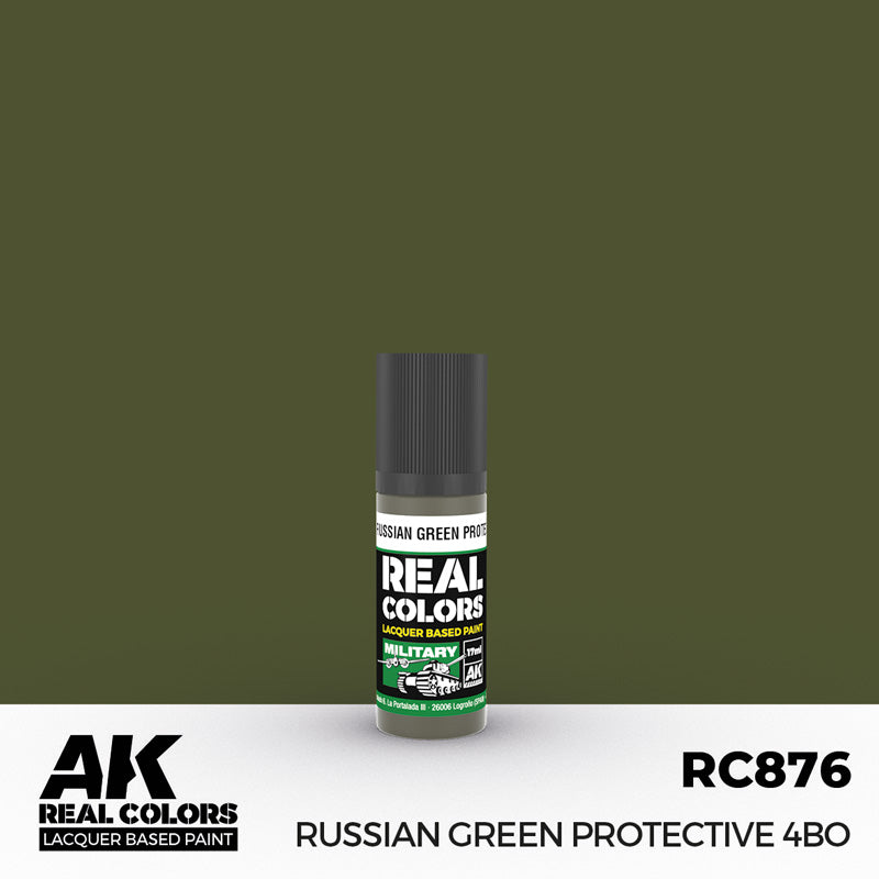 Real Colors Military: Russian Green Protective 4BO Acrylic Lacquer Paint