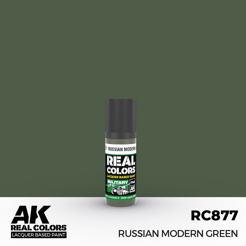 Real Colors Military: Russian Modern Green Acrylic Lacquer Paint