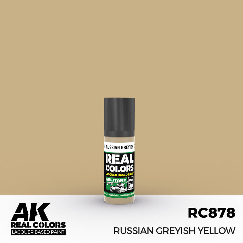 Real Colors Military: Russian Greyish Yellow Acrylic Lacquer Paint