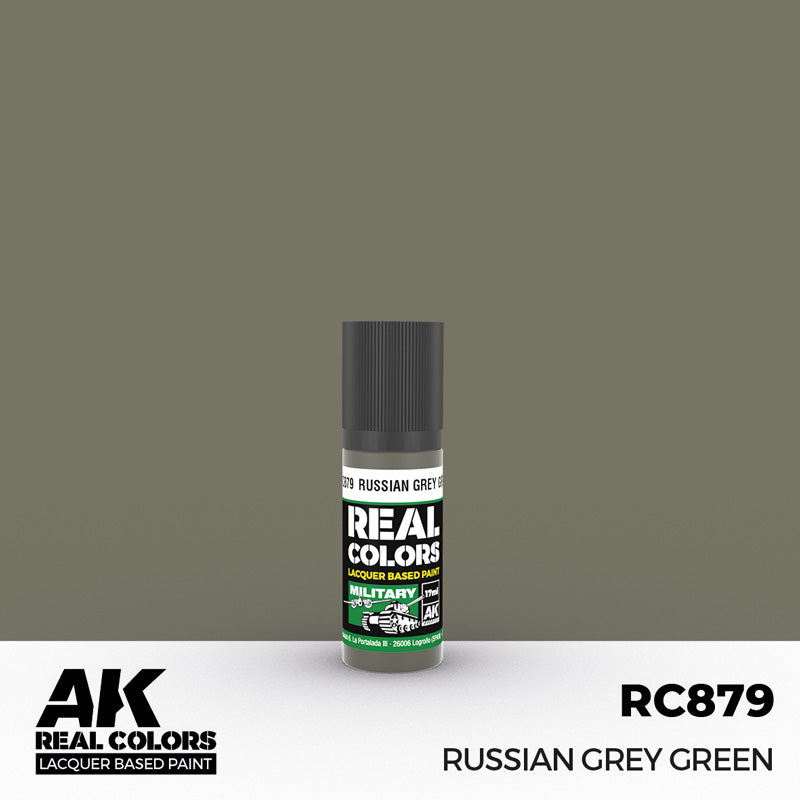 Real Colors Military: Russian Grey Green Acrylic Lacquer Paint