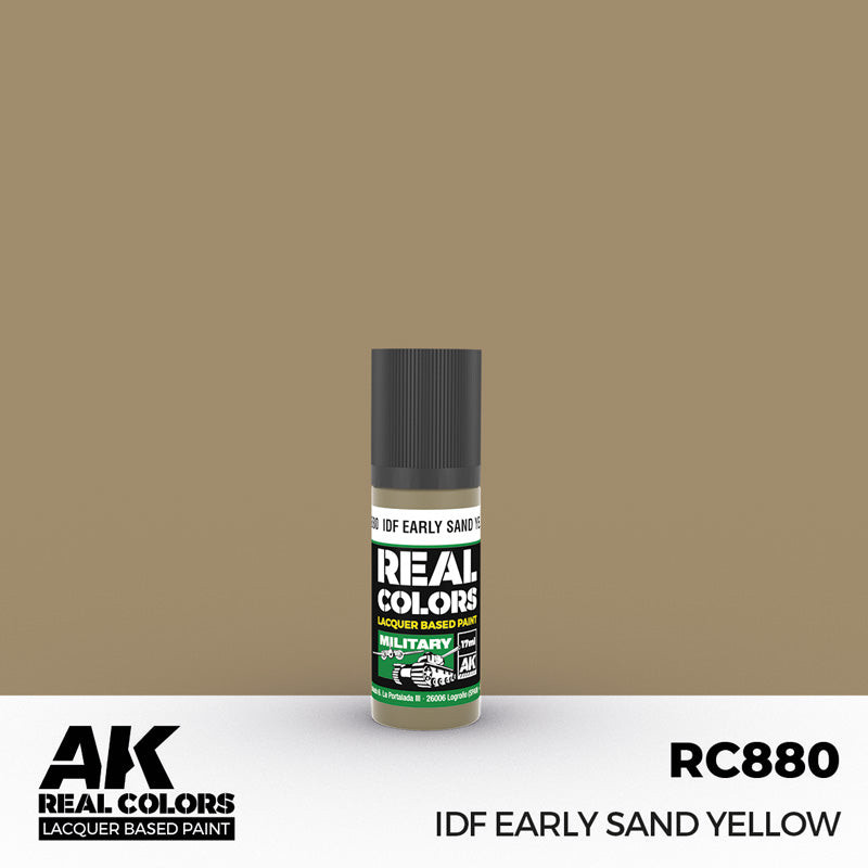 Real Colors Military: IDF Early Sand Yellow Acrylic Lacquer Paint