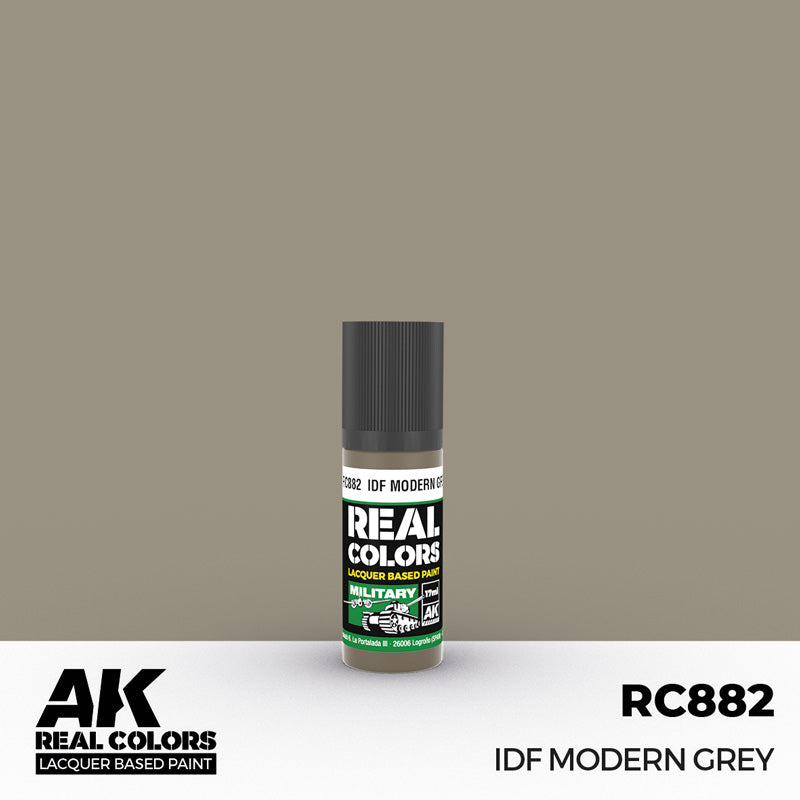 Real Colors Military: IDF Modern Grey Acrylic Lacquer Paint