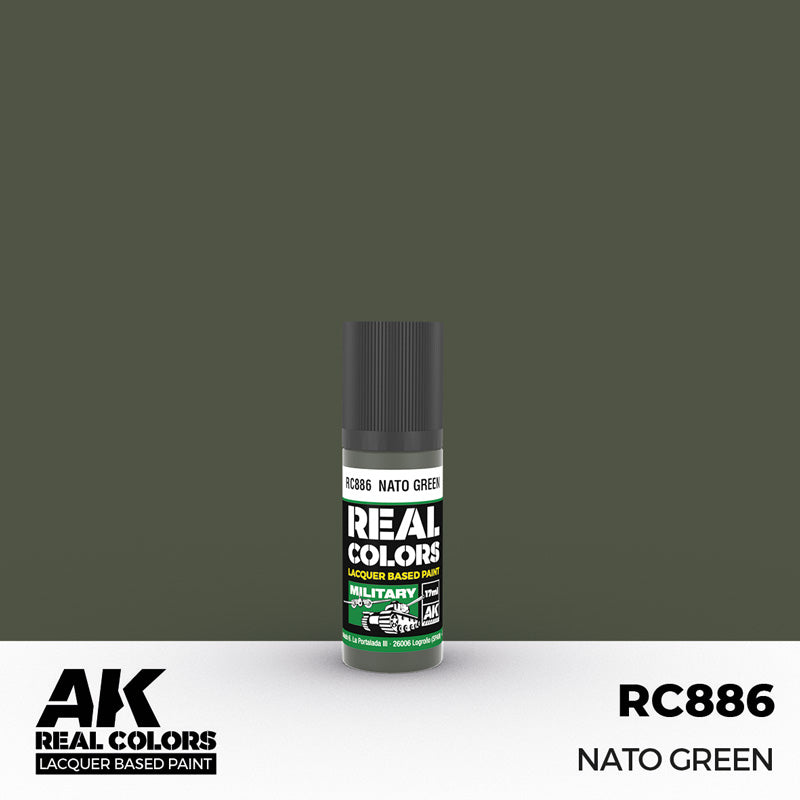 Real Colors Military: NATO Green Acrylic Lacquer Paint