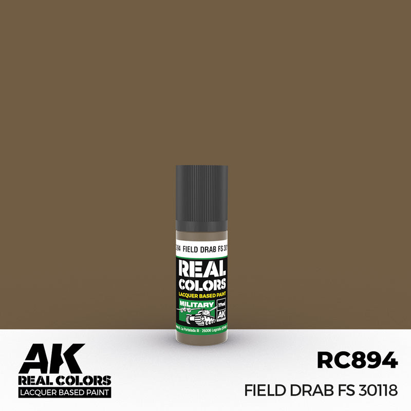 Real Colors Military: Field Drab Acrylic Lacquer Paint