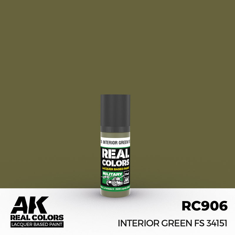 Real Colors Military: Interior Green Acrylic Lacquer Paint