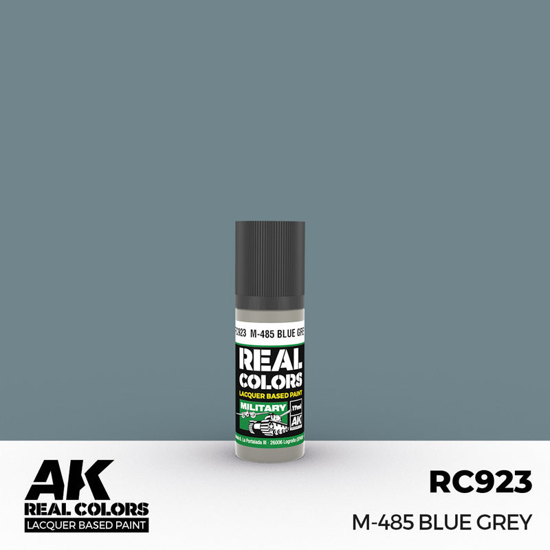 Real Colors Military: M485 Blue Grey Acrylic Lacquer Paint