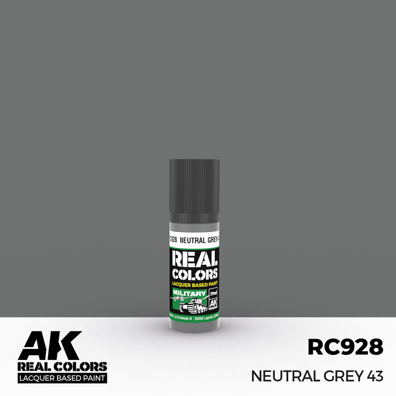 Real Colors Military: Neutral Grey 43 Acrylic Lacquer Paint