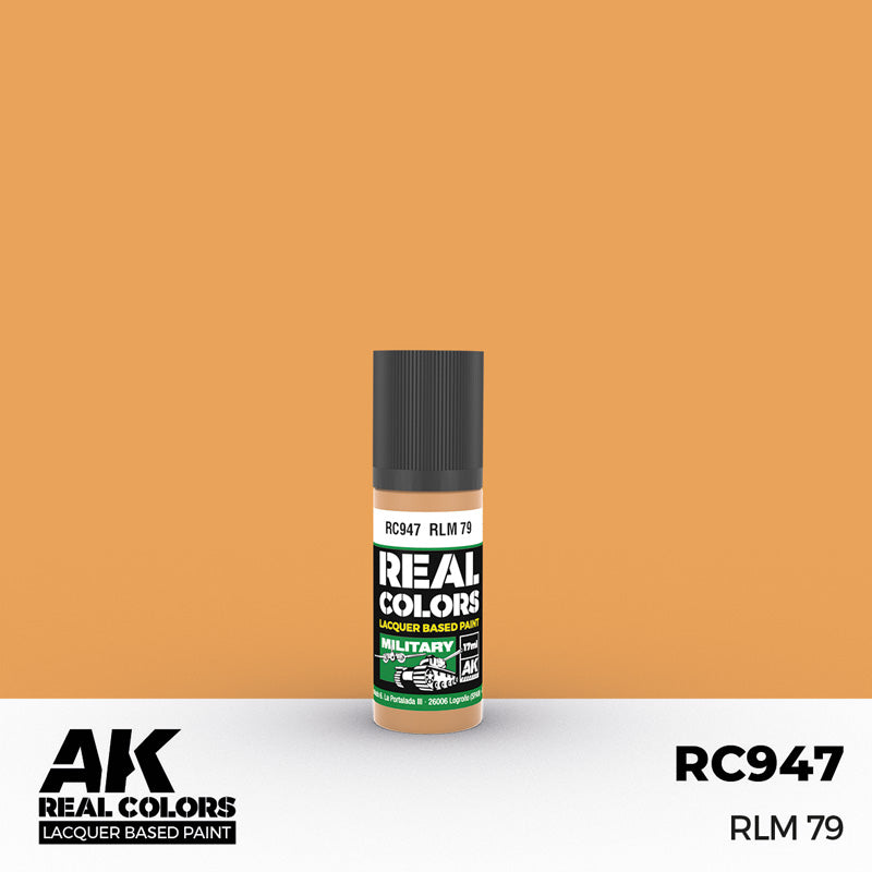 Real Colors Military: RLM79 Yellow Acrylic Lacquer Paint