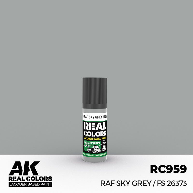 Real Colors Military: RAF Sky Grey Acrylic Lacquer Paint