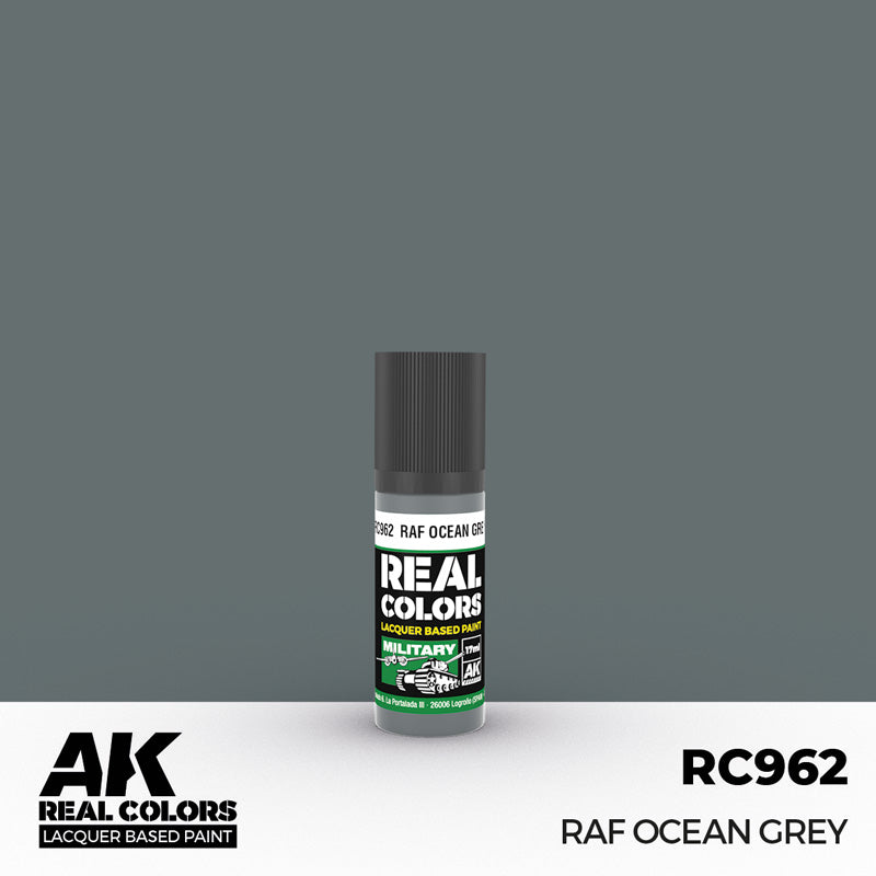 Real Colors Military: RAF Ocean Grey Acrylic Lacquer Paint