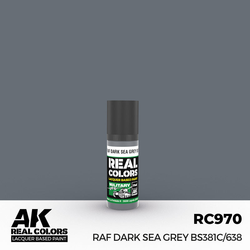 Real Colors Military: RAF Dark Sea Grey Acrylic Lacquer Paint