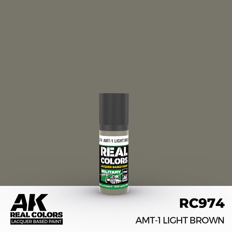 Real Colors Military: AMT1 Light Brown Acrylic Lacquer Paint