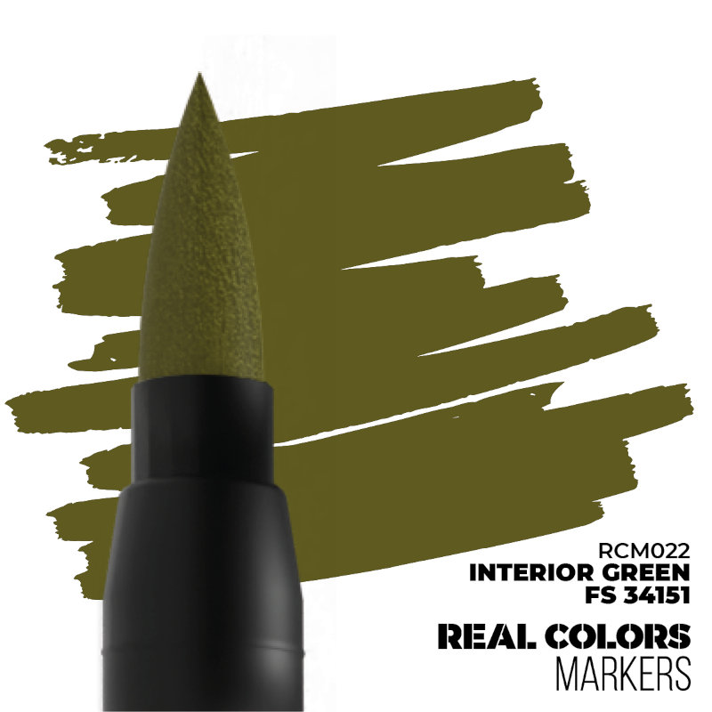 Real Colors Acrylic Paint Markers Interior Green FS34151