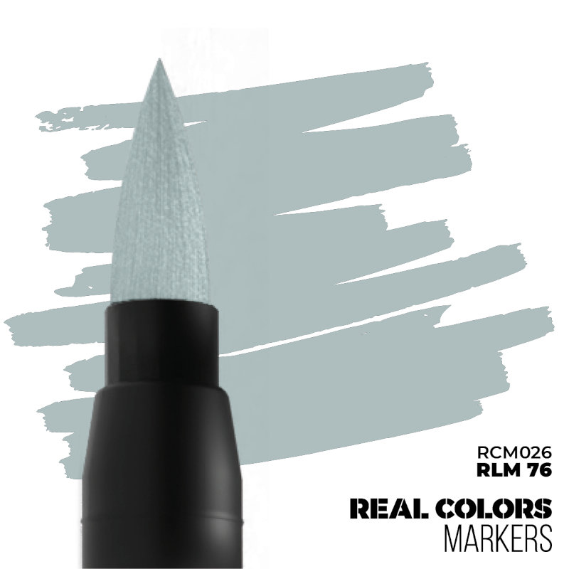 Real Colors Acrylic Paint Markers Light Blue RLM76