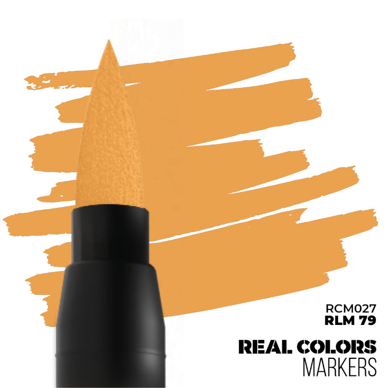Real Colors Acrylic Paint Markers Sand Yellow RLM79