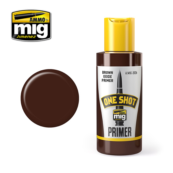 AMMO BY MIG One Shot Primer - Brown Oxide