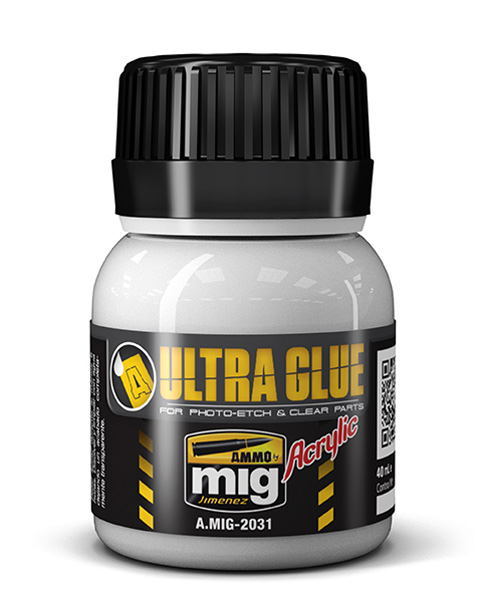 AMMO BY MIG Ultra Glue - For Etch, Clear Parts & More