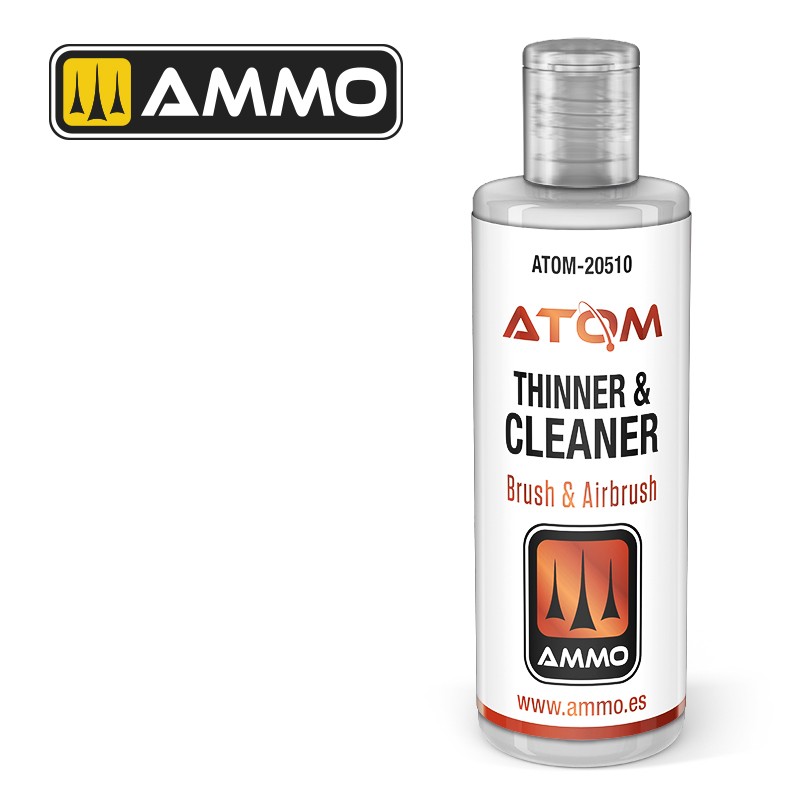 Ammo By Mig ATOM Acrylic Paint: Thinner and Cleaner 60 mL