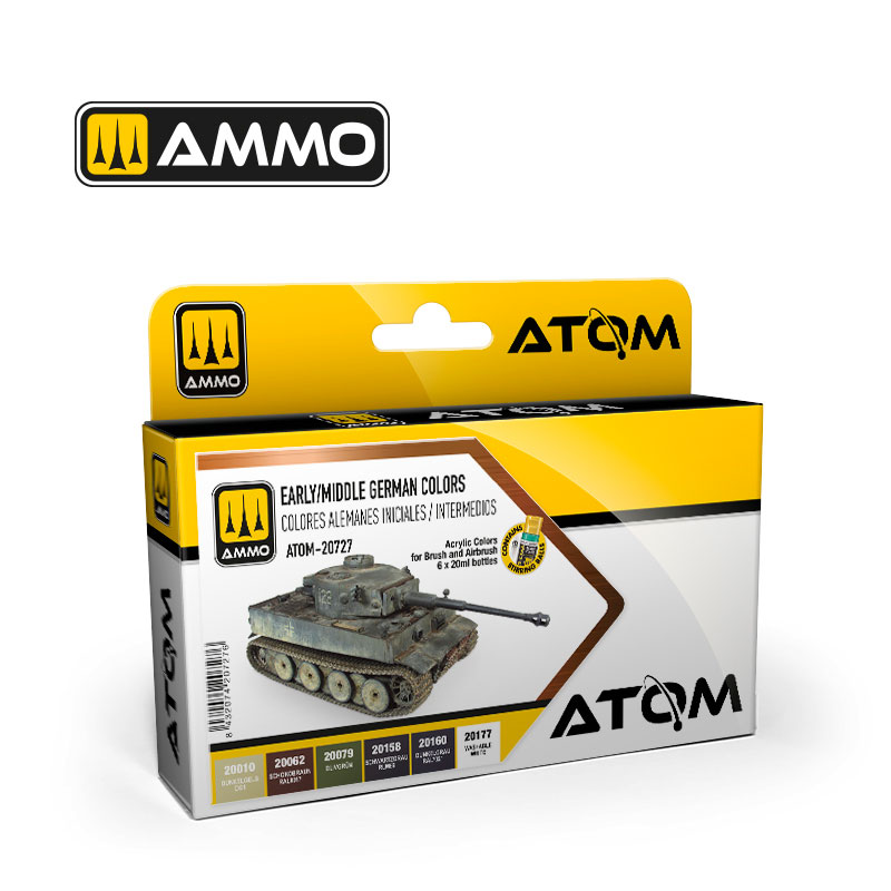 Ammo By Mig ATOM Early / Middle German Colors Set