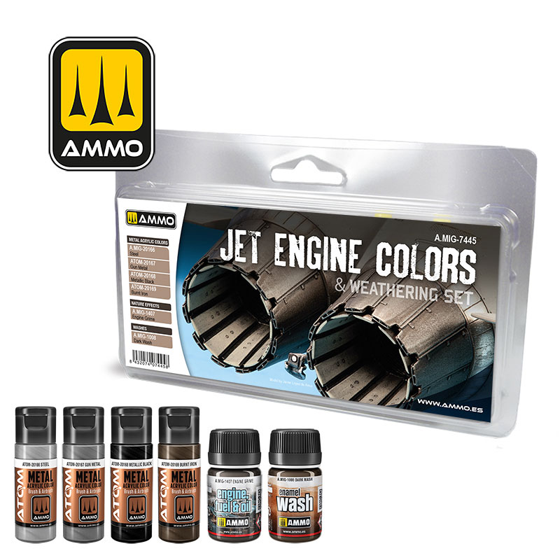 Jet Engines Colors and Weathering Set