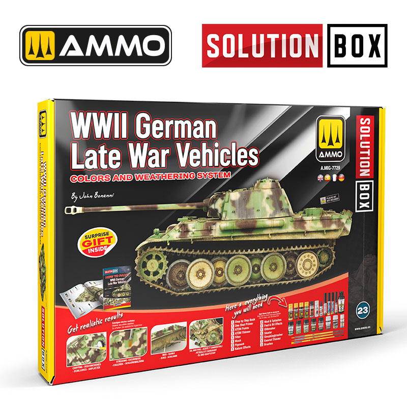 Ammo By Mig WWII German Late War Vehicles Solution Box