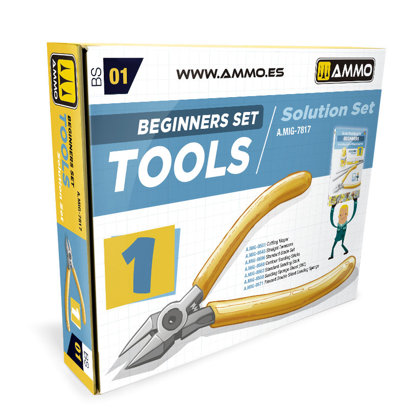 Ammo By Mig SUPERPACK - Beginners Set: Tools