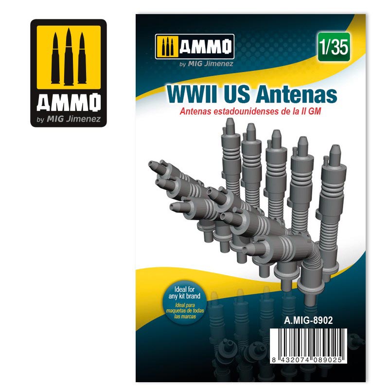 1/35 WWII US Antenas