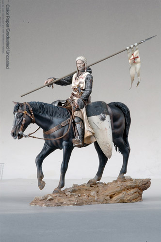 Templar Knight on Horseback, 11th Century