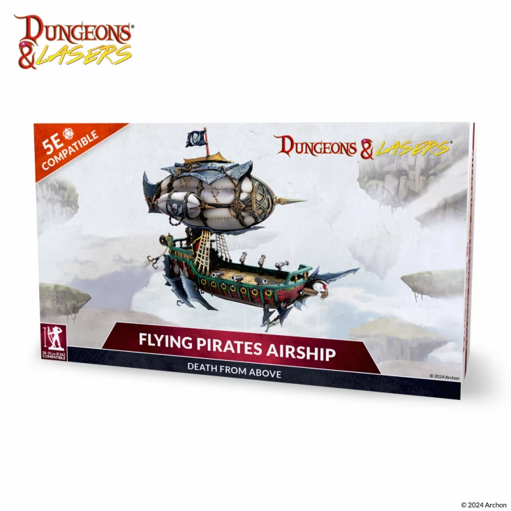 Archon Studio Dungeons and Lasers: Flying Pirates Airship