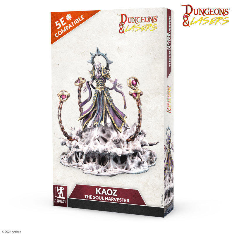 Archon Studio Dungeons and Lasers: Kaoz the Soul Harvester