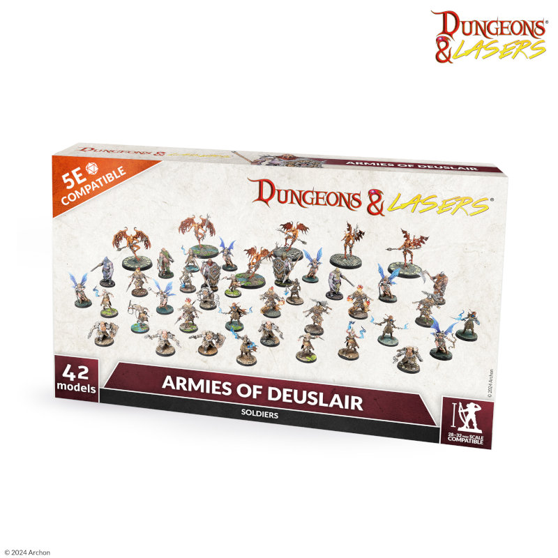 Archon Studio Dungeons and Lasers: Armies of Duesalair