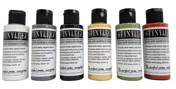 Stynylrez Water-Based Acrylic Primer 2oz 6-Pack