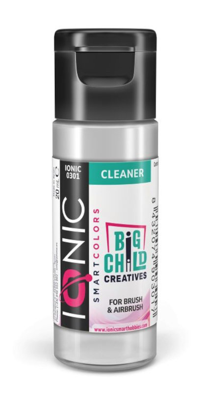 Ionic Smart Colors Acrylic Cleaner 20ml Bottle