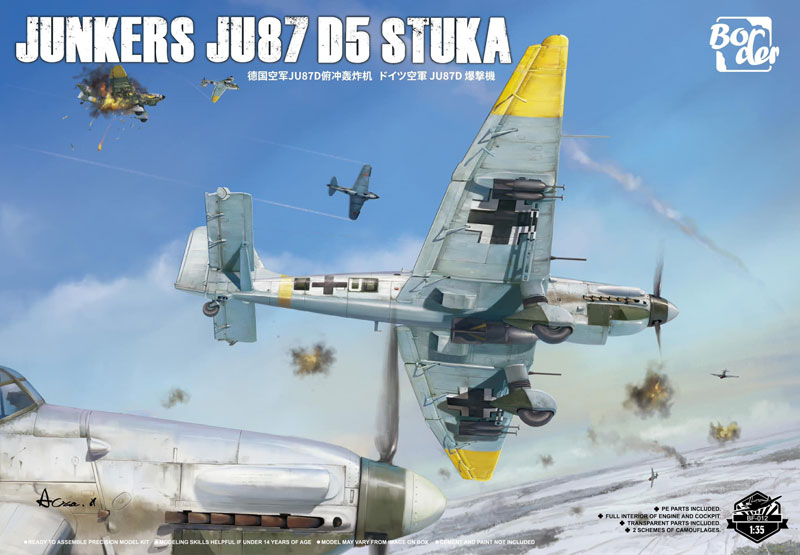 Border Model Junkers Ju87D-5 Stuka